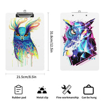 Lade das Bild in den Galerie-Viewer, Klemmbrett Acryl mit Bügelklemme mit Fotos Muster Text Logo selbst gestalten und bedrucken