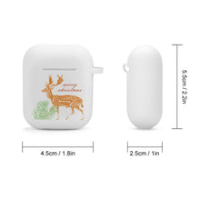 Lade das Bild in den Galerie-Viewer, Kopfhörer-Schutzhülle, Hülle für Apple AirPods Kopfhörer - Silikon Schutzhülle Etui Case Cover Schoner Katze Design mit Foto Text selbst gestalten und bedrucken
