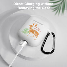 Lade das Bild in den Galerie-Viewer, Kopfhörer-Schutzhülle, Hülle für Apple AirPods Kopfhörer - Silikon Schutzhülle Etui Case Cover Schoner Katze Design mit Foto Text selbst gestalten und bedrucken