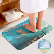 Lade das Bild in den Galerie-Viewer, Korallensamt Bodenmatte drei Sätze 15"×25" 20"×32" selbst gestalten und bedrucken