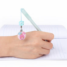 Lade das Bild in den Galerie-Viewer, Kristallglas Unterschriftenstift Gel Stift mit Anhänger selbst gestalten und bedrucken