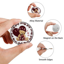 Lade das Bild in den Galerie-Viewer, Kühlschrankmagnet Kalendermagnet Magnettafel mit Fotos Muster Text Logo selbst gestalten und bedrucken