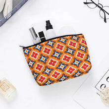 Lade das Bild in den Galerie-Viewer, Kulturbeutel Kosmetiktasche Reisekosmetiktasche Schminktasche Waschbeutel mit Fotos Muster Text Logo selbst gestalten und bedrucken