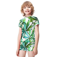 Lade das Bild in den Galerie-Viewer, Kurzarm Badeanzug für Jungen BT002 selbst gestalten und bedrucken