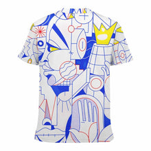 Lade das Bild in den Galerie-Viewer, Multi-Image-Design Kurzarm T-Shirt TSHIRT Mesh - Mädchen / Jungen - selbst gestalten und bedrucken