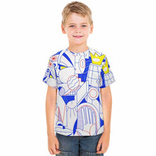 Lade das Bild in den Galerie-Viewer, Multi-Image-Design Kurzarm T-Shirt TSHIRT Mesh - Mädchen / Jungen - selbst gestalten und bedrucken