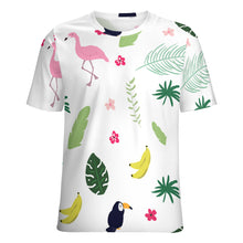 Lade das Bild in den Galerie-Viewer, Kurzarm T-Shirt Volldruck-T-Shirts TSHIRT Rundhalsshirt NT für Damen Frauen mit Foto Muster Text selbst gestalten und bedrucken