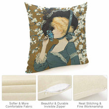 Lade das Bild in den Galerie-Viewer, Kuschelkissen Kissenbezug Kissenhülle aus Baumwollen und Leinen beidseitiger Druck JJ0501008 selbst gestalten und bedrucken