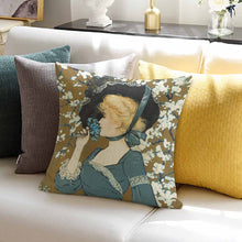 Lade das Bild in den Galerie-Viewer, Kuschelkissen Kissenbezug Kissenhülle aus Baumwollen und Leinen beidseitiger Druck JJ0501008 selbst gestalten und bedrucken