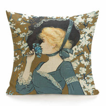 Lade das Bild in den Galerie-Viewer, Kuschelkissen Kissenbezug Kissenhülle aus Baumwollen und Leinen beidseitiger Druck JJ0501008 selbst gestalten und bedrucken