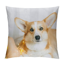 Lade das Bild in den Galerie-Viewer, Kuschelkissen Kissenhülle / Kissenbezug aus Samt mit Foto einseitiger Druck selbst gestalten und bedrucken