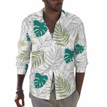 Lade das Bild in den Galerie-Viewer, Langarm Hemd Shirt mit Reverstasche AY007 mit Fotos Muster Text Logo selbst gestalten und bedrucken