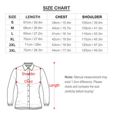 Lade das Bild in den Galerie-Viewer, Langarm Lassiges Hemd Top Retro Freizeit BLUSE Shirt HS für Damen Frauen mit Foto Muster Text selbst gestalten und bedrucken