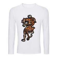 Lade das Bild in den Galerie-Viewer, Langarm T-Shirt mit Rundhalsausschnitt Herren selbst gestalten und bedrucken