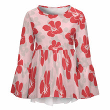 Lade das Bild in den Galerie-Viewer, Langarmbluse Druckbluse Schlupfbluse PL für Damen Frauen mit Foto Muster Text selbst gestalten und bedrucken