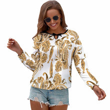 Lade das Bild in den Galerie-Viewer, Langarmshirt / Bedrucktes Langarmshirt für Damen mit Foto selbst gestalten und bedrucken