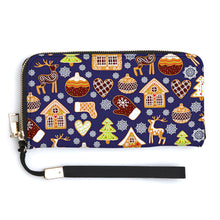 Lade das Bild in den Galerie-Viewer, Lange Brieftasche (horizontale Version) Geldbörse 20,0*10,5cm selbst gestalten und bedrucken