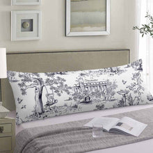 Lade das Bild in den Galerie-Viewer, Langer Kissenbezug Kissenhülle aus Polyester mit Foto einseitiger Druck 50×137cm selbst gestalten und bedrucken