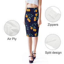 Lade das Bild in den Galerie-Viewer, Lässiger Casual Bodycon Bleistiftrock Hüftrock selbst gestalten und bedrucken