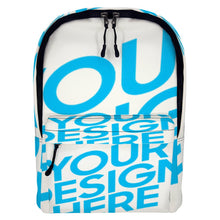 Lade das Bild in den Galerie-Viewer, Leder Rucksack Uni Volldruck mit Foto selbst gestalten und bedrucken