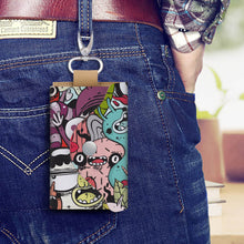 Lade das Bild in den Galerie-Viewer, Leder Schlüsseletui Schlüsseltasche selbst gestalten und bedrucken