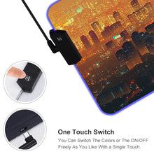 Lade das Bild in den Galerie-Viewer, Leuchtende Schreibtischunterlage Tischmatte Mauspad mit Fotos Muster Text Logo selbst gestalten und bedrucken