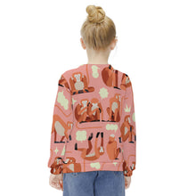 Lade das Bild in den Galerie-Viewer, Mädchen MY03 Sweatshirt Pullover mit Rundhalsausschnitt mit Fotos Motiven selbst gestalten und bedrucken