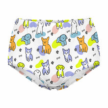 Lade das Bild in den Galerie-Viewer, Mädchen Panty / Short / Pant Slip Unterhose mit Fotos Muster Text Logo selbst gestalten und bedrucken