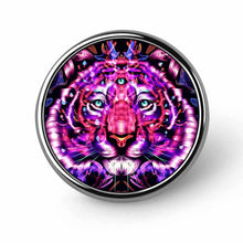 Lade das Bild in den Galerie-Viewer, Metall "Circle" Rund-Form Abzeichen mit Fotos Muster Text Logo selbst gestalten und bedrucken