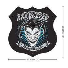 Lade das Bild in den Galerie-Viewer, Metall hängende Malerei (Schildform) Metallschild Blechschilder Deko Schild mit Spruch selbst gestalten und bedrucken