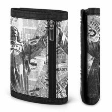 Lade das Bild in den Galerie-Viewer, Mini Geldbörse Portemonnaie Geldbeutel Portmonee Geldtasche Lang mit Foto Muster Text Logo selbst gestalten und bedrucken