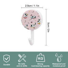 Lade das Bild in den Galerie-Viewer, Mini Saughaken 10er Set aus Kunststoff (10 gleiches Bild) mit Foto selbst gestalten und bedrucken