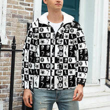 Lade das Bild in den Galerie-Viewer, Modische warme Kurzjacke Printjacke A679 für Herren Männer selbst gestalten und bedrucken
