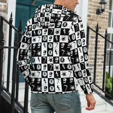 Lade das Bild in den Galerie-Viewer, Modische warme Kurzjacke Printjacke A679 für Herren Männer selbst gestalten und bedrucken