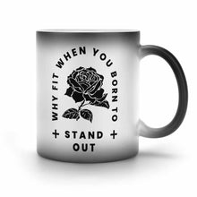 Lade das Bild in den Galerie-Viewer, Mug Tasse mit Verfärbung mit zweiseitigen unterschiedlichen Bilder mit Foto Muster Text Logo selbst gestalten und bedrucken