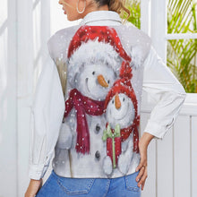 Lade das Bild in den Galerie-Viewer, Multi-Bilder-Druck Schulterfreie Strickweste Bestickte Pullunder Pullover MY06 Weste Damen / Frauen mit Foto Text Muster selbst gestalten und bedrucken