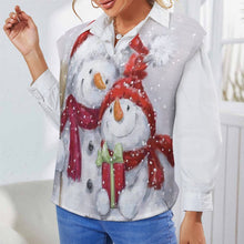 Lade das Bild in den Galerie-Viewer, Multi-Bilder-Druck Schulterfreie Strickweste Bestickte Pullunder Pullover MY06 Weste Damen / Frauen mit Foto Text Muster selbst gestalten und bedrucken