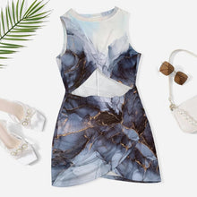 Lade das Bild in den Galerie-Viewer, Multi-Image-Design Allover-Druck Damen / Frauen Sommer Jumpsuit Overall BEQ mit Fotos Muster Text Logo selbst gestalten und bedrucken