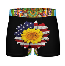 Lade das Bild in den Galerie-Viewer, Multi-Image-Design Männer Boxershorts Herren Unterhose Hohe Taille mit breitem Elastikbündchen mit Fotos Muster Text Logo selbst gestalten und bedrucken