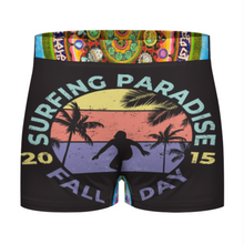 Lade das Bild in den Galerie-Viewer, Multi-Image-Design Männer Boxershorts Herren Unterhose Hohe Taille mit breitem Elastikbündchen mit Fotos Muster Text Logo selbst gestalten und bedrucken