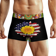 Lade das Bild in den Galerie-Viewer, Multi-Image-Design Männer Boxershorts Herren Unterhose Hohe Taille mit breitem Elastikbündchen mit Fotos Muster Text Logo selbst gestalten und bedrucken