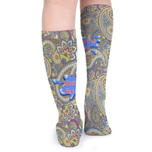 Lade das Bild in den Galerie-Viewer, Multi-Image-Design atmungsaktive Socken lang Damen / Herren mit Ihrem Design Motiv und Foto selbst gestalten und bedrucken