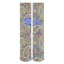 Lade das Bild in den Galerie-Viewer, Multi-Image-Design atmungsaktive Socken lang Damen / Herren mit Ihrem Design Motiv und Foto selbst gestalten und bedrucken