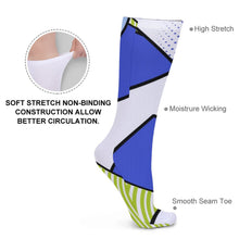 Lade das Bild in den Galerie-Viewer, Multi-Image-Design lange dicke Socken Strümpfe Damen / Herren mit Ihrem Design Motiv und Foto selbst gestalten und bedrucken