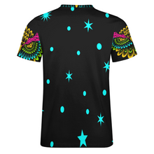 Lade das Bild in den Galerie-Viewer, Multi-Image-Druck Allover Print TShirt 100% Baumwolle T-Shirt ay001 Männer Herren mit Fotos Muster Text Logo selbst gestalten und bedrucken