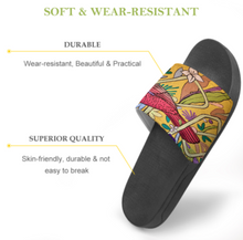 Lade das Bild in den Galerie-Viewer, Multi-Image-Druck Badeschuhe Herren Damen PVC Hausschuhe Slippers Flip Flops Pantolette mit Fotos Muster Text Logo selbst gestalten und bedrucken