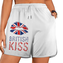 Lade das Bild in den Galerie-Viewer, Multi-Image-Druck Damen / Frauen Badeshort schnelltrocknende Badehose YH32 mit Fotos Muster Text Logo selbst gestalten und bedrucken