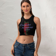 Lade das Bild in den Galerie-Viewer, Multi-Image-Druck Damen / Frauen Crop Top NZ107 mit Racerback und breite Träger mit Fotos Muster Text Logo selbst gestalten und bedrucken