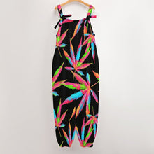 Lade das Bild in den Galerie-Viewer, Multi-Image-Druck Damen / Frauen Overall mit Trägern zum Knoten Jumpsuit RP mit Fotos Muster Text Logo selbst gestalten und bedrucken