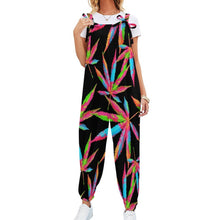 Lade das Bild in den Galerie-Viewer, Multi-Image-Druck Damen / Frauen Overall mit Trägern zum Knoten Jumpsuit RP mit Fotos Muster Text Logo selbst gestalten und bedrucken